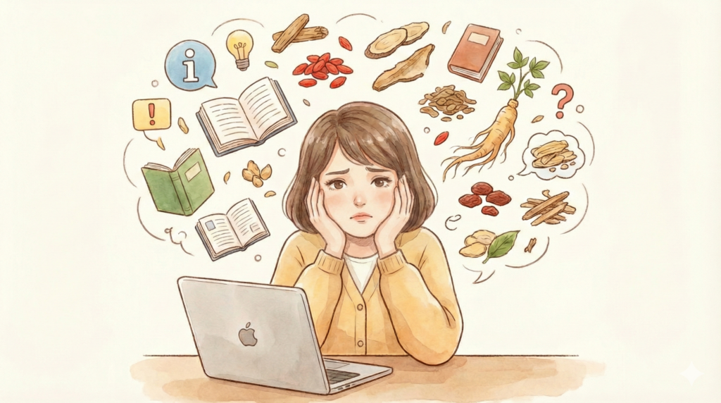 薬膳講座の情報が多すぎて、目的を見失っているあなたへ。